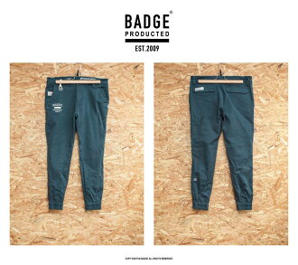 [BADGE網路直營商店]S / S“strolling ” joggerpant彈性縮口褲(藍)