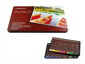 萬事捷 MONA 70506-72 水溶色鉛筆/72鐵盒裝