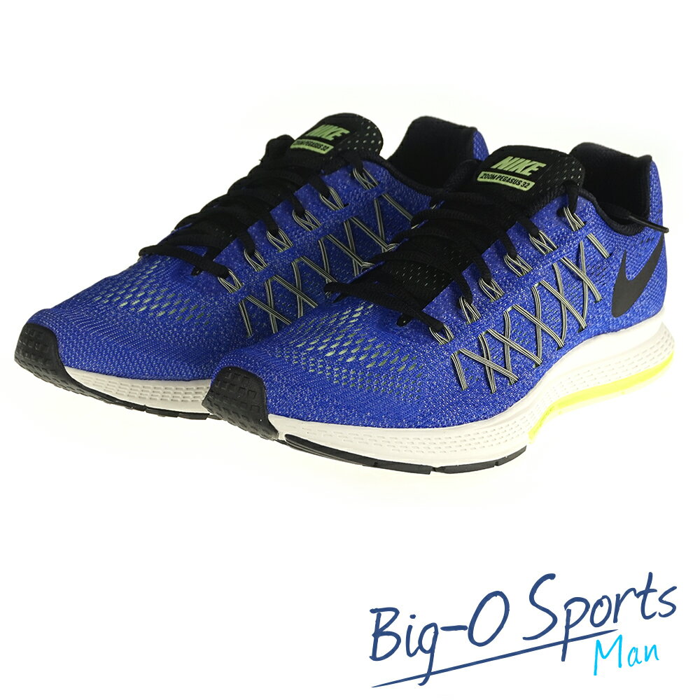 NIKE 耐吉 NIKE AIR ZOOM PEGASUS 32 專業慢跑鞋 男 749340407 Big-O Sports