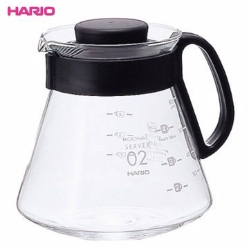 【HARIO】XVD-60B 可微波耐熱咖啡壺 600ml 咖啡壺 茶壺 玻璃壺 熱水壺 刻度 耐熱 環型把手