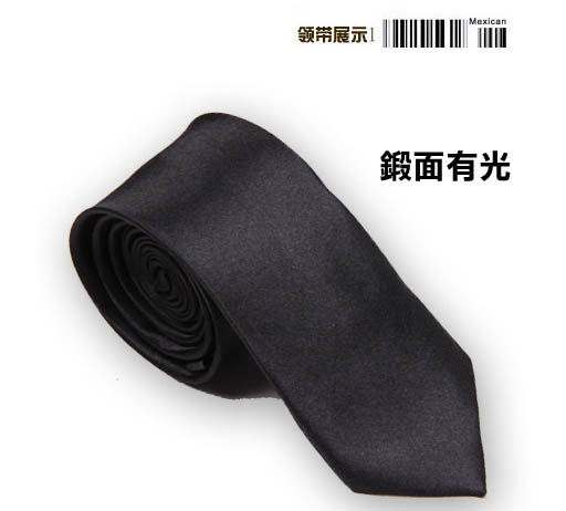 ＊來福＊手打領帶布面無光/有光黑手打5cm窄版領帶，售價69元