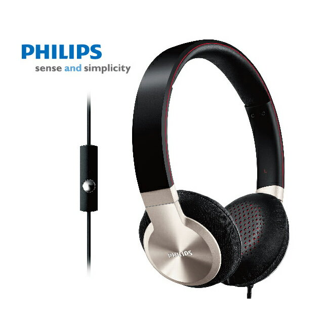 Philips 飛利浦 SHL9705A Android手機用耳罩式耳機附通話麥克風 (贈收納袋)  