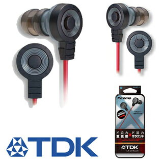TDK CLEF-X TH-EC300 (黑色) 超重低音耳道式耳機,公司貨