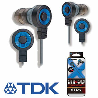 TDK CLEF-X TH-EC300 (藍色) 超重低音耳道式耳機,公司貨