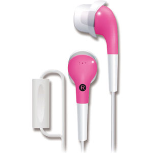 日本 TDK CLEF-Fit2 TH-ECAS180 (粉紅色) Smart Phone 專用耳道式繽紛耳機,公司貨