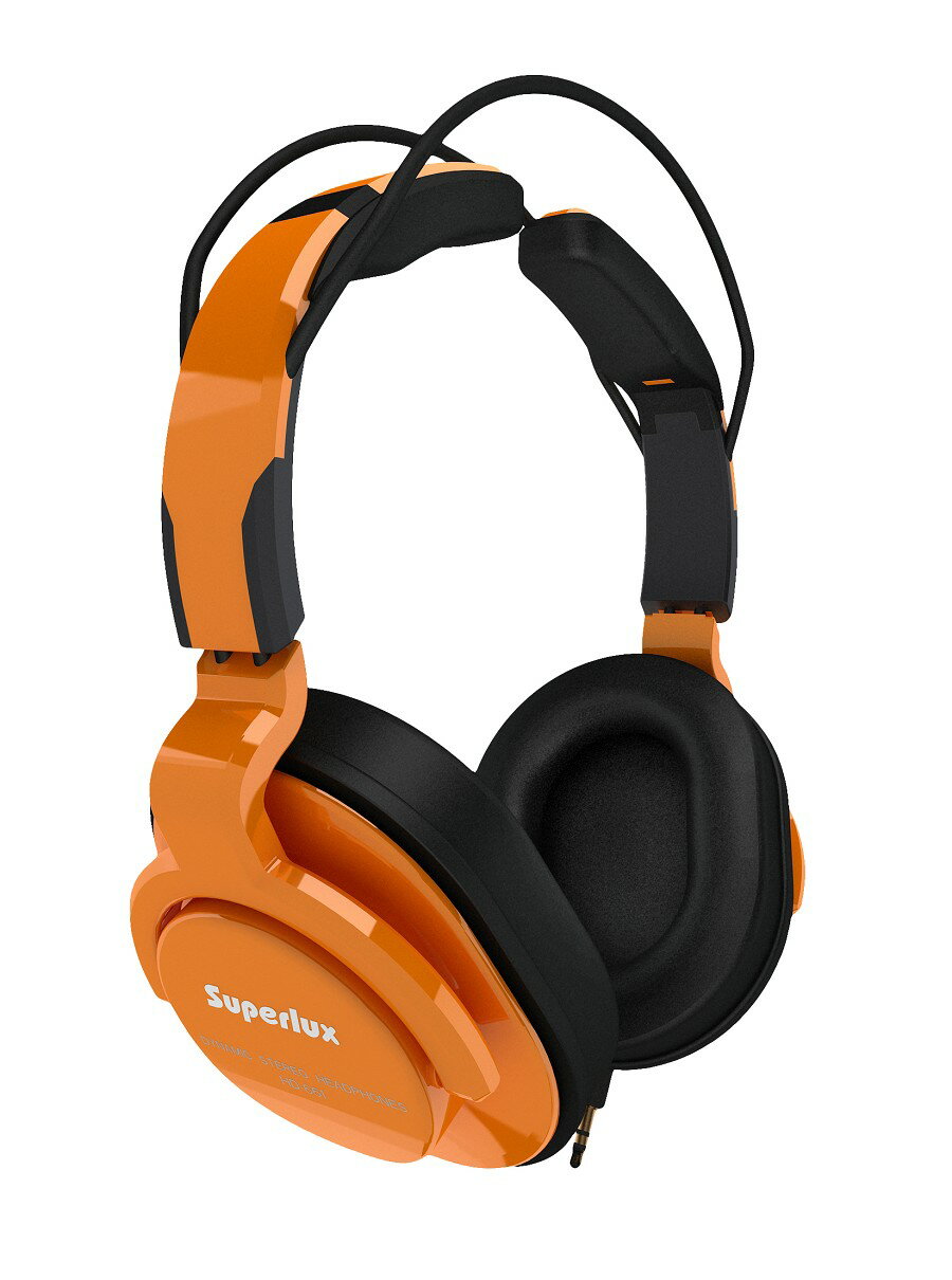 Superlux 舒伯樂 HD661 (橘色).新款全罩式專業監聽級耳機,原廠代理商公司貨,附保卡,保固一年