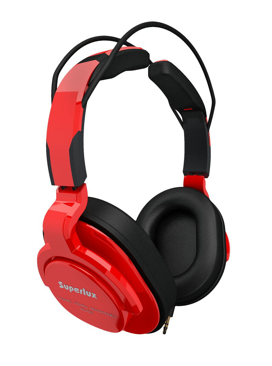 Superlux 舒伯樂 HD661 (紅色).新款全罩式專業監聽級耳機,原廠代理商公司貨,附保卡,保固一年