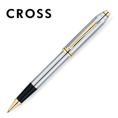 【CROSS】Townsend濤聲系列505 金鉻鋼珠筆 / 支