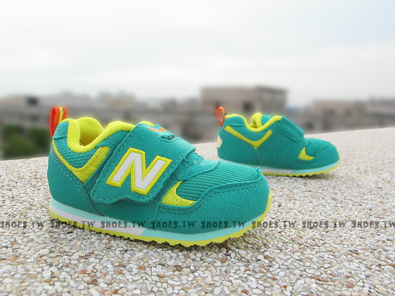 Shoestw【FS312GLI】NEW BALANCE 312 學布鞋 童鞋 運動鞋 小童 綠黃