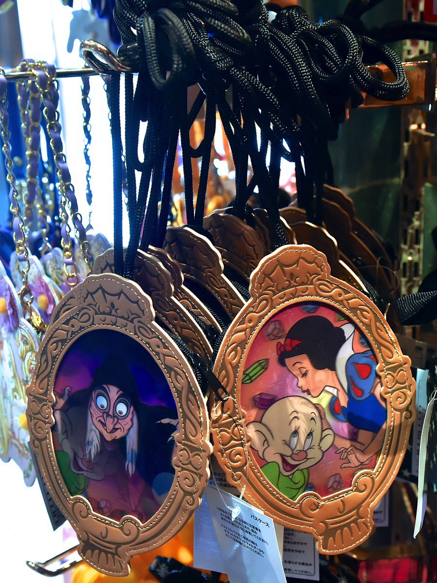 預購 迪士尼 樂園 Disney 白雪公主與壞巫婆3D票卡夾