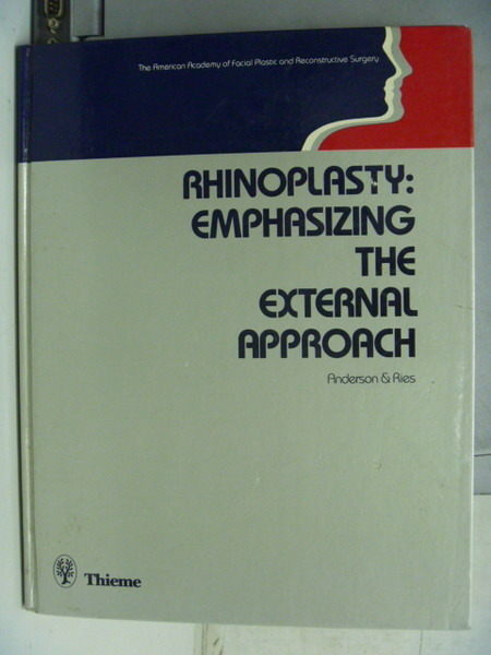 【書寶二手書T7／大學理工醫_ZHF】Rhinoplasty_Emphasizing the External Appr