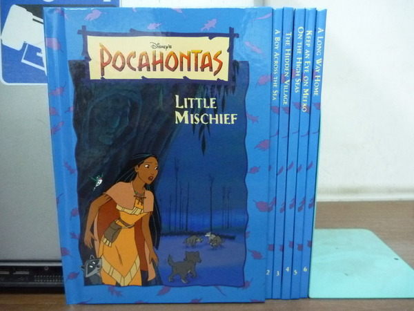 【書寶二手書T7／兒童文學_XGB】Pocahontas_Little Mischief等_6本合售