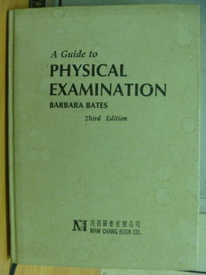【書寶二手書T8／大學理工醫_ZDP】A Guide to Physical Examination_Bates_198