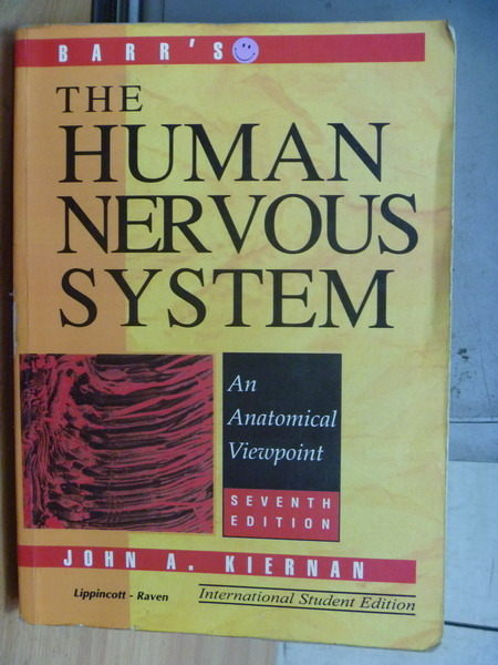 【書寶二手書T6／大學理工醫_ZAS】The human nervous system_kiernan_1998年