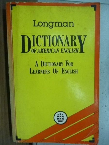 【書寶二手書T6／語言學習_LAA】Longman Dictionary of American English_198