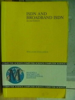 【書寶二手書T8/大學理工醫_YGH】Isdn and Broadband Isdn_William Stallings
