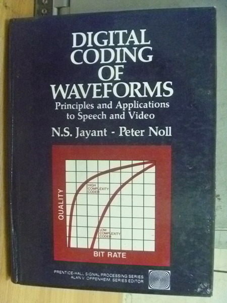 【書寶二手書T9／大學理工醫_YGH】Digtal Coding of Waveforms_Principles and