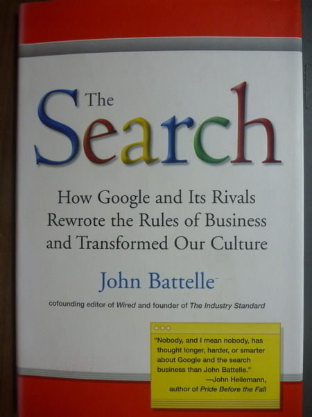 【書寶二手書T3／財經企管_QIM】The Search_Battelle- John_英文書