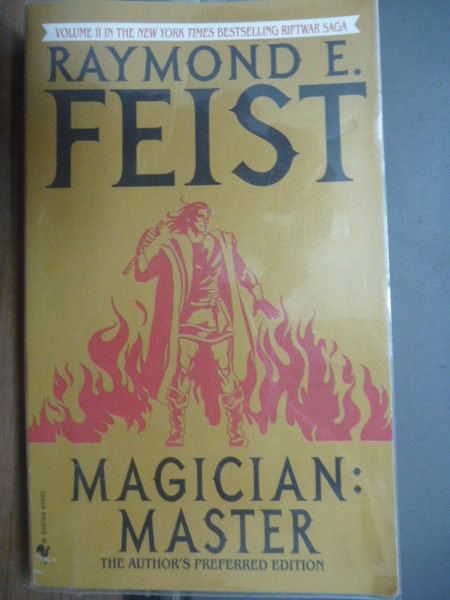 【書寶二手書T9／原文小說_JOK】Magician:Master_FEIST, RAYMOND E._原文書