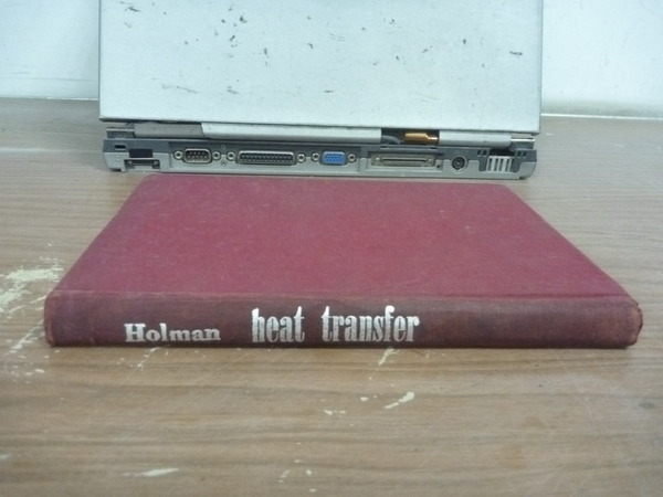 【書寶二手書T2／大學理工醫_HHM】Holman_heat transfer_紅皮_民58年_