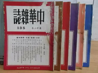 【書寶二手書T6/社會_PPV】中華雜誌_135~141期間_6本合售_中東有戰火重燃危險等