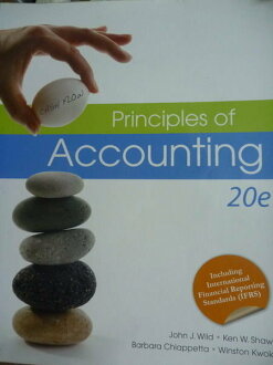 【書寶二手書T8/大學商學_PLR】Principles of Accounting_Wild,Shaw,Chiappe