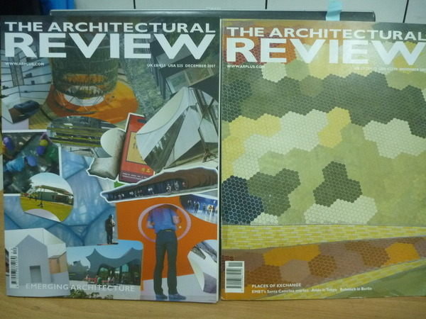 【書寶二手書T5／設計_QJR】The Architectural Review_2005.11/2007.12_2本合