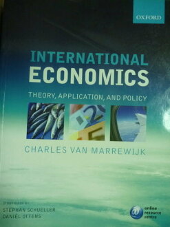 【書寶二手書T4/大學商學_PFM】International economics_Charles Van Marrew