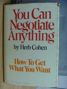 【書寶二手書T9/溝通_XCK】You Can Negotiate Anything_Herb Cohen 【書寶二手書T9/溝通_XCK】You Can Negotiate Anything_Herb Cohen