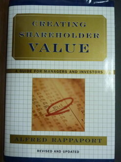 【書寶二手書T6/股票_PIL】Creating Shareholder Value_Alfred Rappaport_