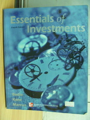 【書寶二手書T3／大學商學_ZCG】Essentials of Investments