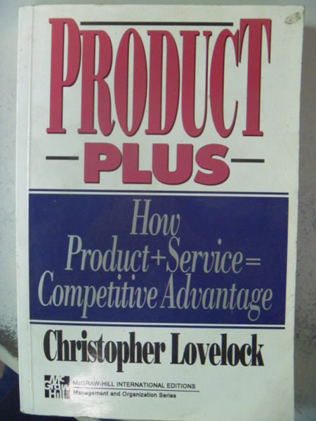 【書寶二手書T7／大學商學_ZDR】Product Plus_?Christopher Lovelock?