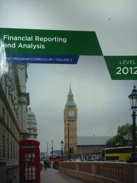 【書寶二手書T2／大學商學_QXG】2012 LEVEL 1‧VOLUME 3-Financial Reporting