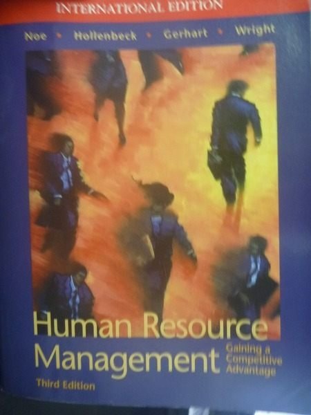 【書寶二手書T9／大學文學_ZCK】Human Resource Management_3/e_Raymond A. N