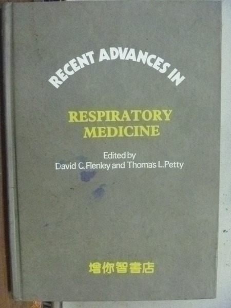 【書寶二手書T4／大學理工醫_HMB】Respiratory Medicine_1984年