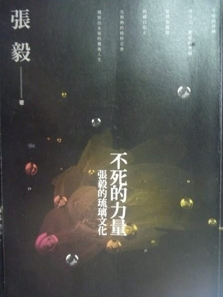 【書寶二手書T7／傳記_YDO】不死的力量_張毅