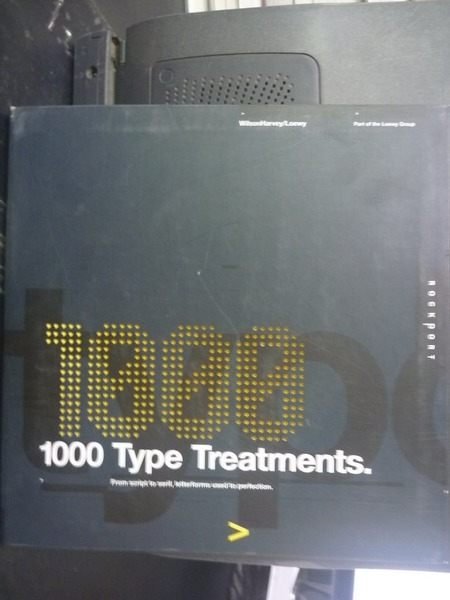 【書寶二手書T4／設計_ZEF】1,000 Type Treatments