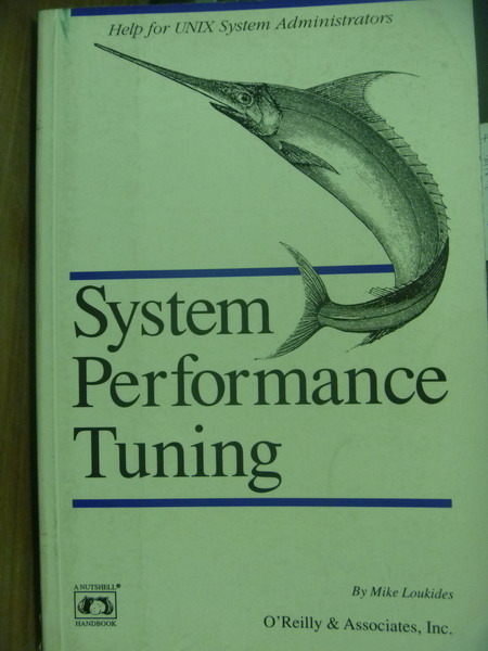 【書寶二手書T2／大學資訊_QCJ】System performance tuning_Mike Loukides