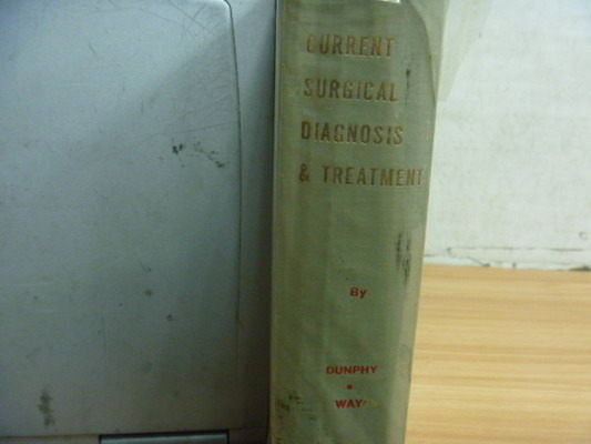 【書寶二手書T8／大學理工醫_ZDH】Current Surgical Diagnosis…_1977年