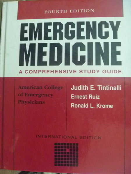 【書寶二手書T4／大學理工醫_QNB】Emergency medicine_Ruiz_4/e