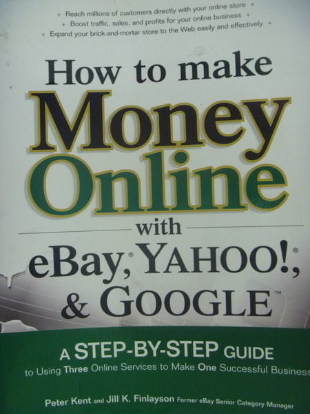 【書寶二手書T7／財經企管_QKV】How to make money online…_Kent