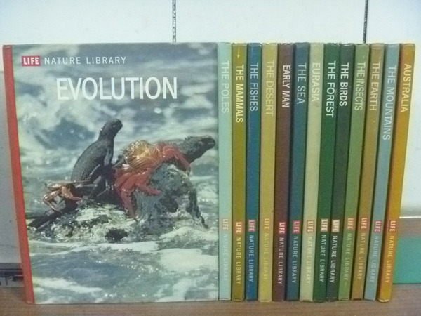 【書寶二手書T5／科學_RID】Life Nature Library_Evolution_The Sea等_14本合售