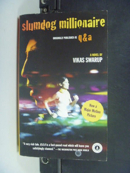 【書寶二手書T3／原文小說_JRU】Slumdog Millionaire _SWARUP