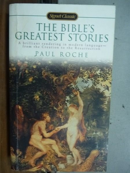 【書寶二手書T3／宗教_KQV】The Bibles Greatest stories_Roche