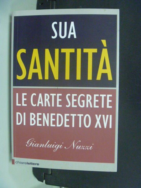 【書寶二手書T9／原文小說_OTR】Sua Santit?_Gianluigi Nuzzi