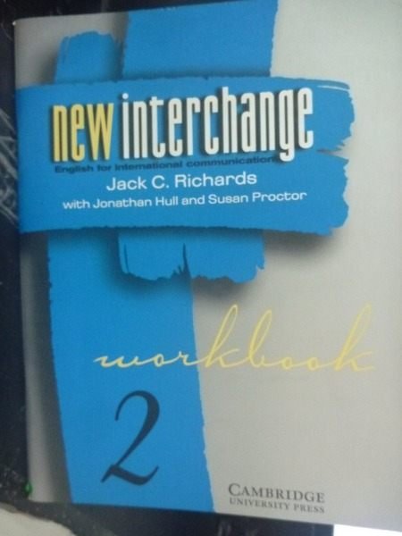 【書寶二手書T9／語言學習_WGC】New Interchange: English