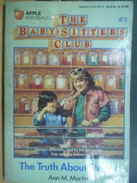 【書寶二手書T3／親子_OPL】The Baby Sitters Club_..About Stacey