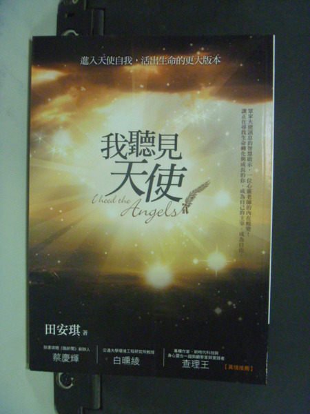 【書寶二手書T4／心靈成長_NPZ】我聽見天使_田安琪