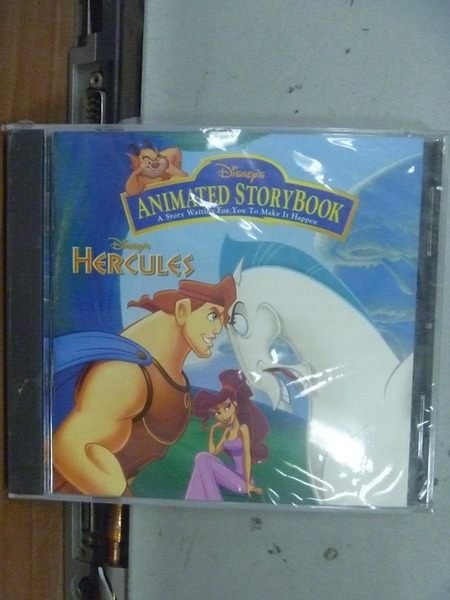 【書寶二手書T8／音樂_OOH】Disneys Animated StoryBook_Hercules_未拆封