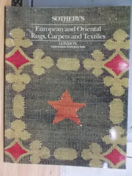 【書寶二手書T8／收藏_ZIJ】Sothebys_European & Oriental.._1990/7/25